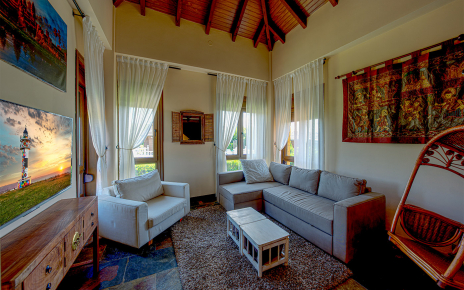 Additional living area on first floor